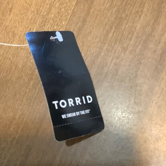 Torrid Vixen 1pc Swimsuit Women Size 22/24 Green Palm Black Mesh Insets NWT - Picture 5 of 7